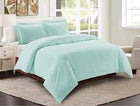 Egyptian Comfort 3 Piece Ultra Soft 1800 Count Duvet Cover Set for Comforter