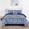 Down Alternative Comforter Set 5 PCS All Season Reversible Comforter Bedding Set