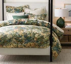 FREE SHIP- Pottery Barn GREENWOOD Percale King/Cal King - Full/Queen Duvet Cover
